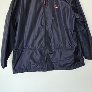 Tommy Hilfiger Navy Windbreaker Jacket